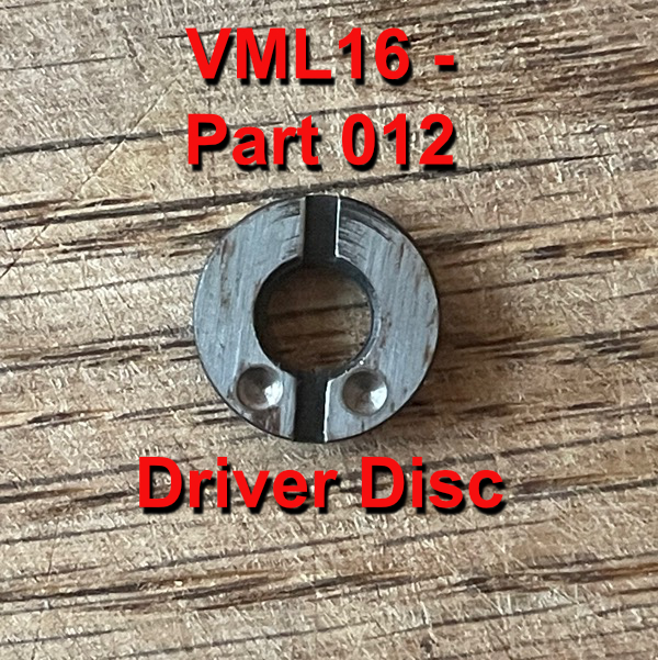 VML16-Part 012-Driver Disc